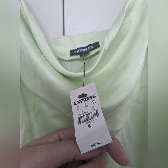 Express Silk-Like Dress - Picture 2 of 5